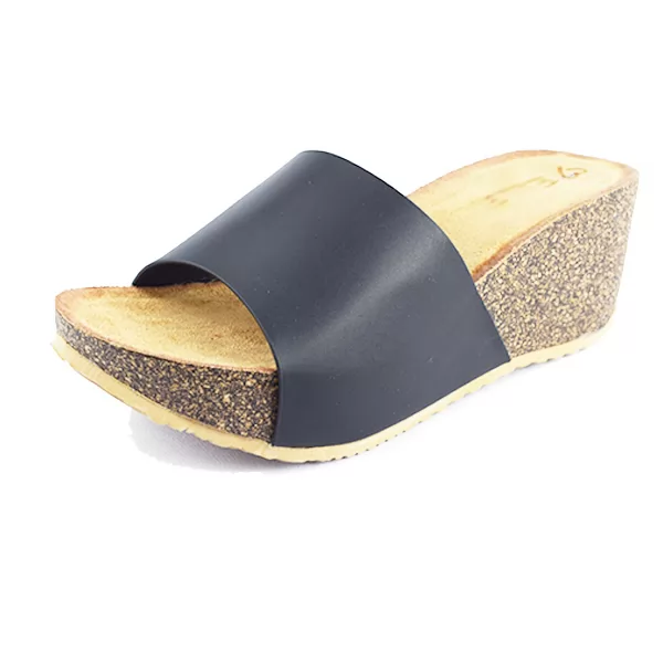 Sandale pour femme 500 noir..........  sandale médicale femme confortable Maroc
